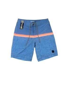 NWT North Coast 4 Way Stretch Men’s Swim Trunks Bathing Suit Shorts Size 28 New